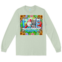 Matcha Love Christmas gnome Long Sleeve Tee - CowhideDigitalArt