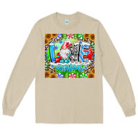 Mushroom Love Christmas gnome Long Sleeve Tee - CowhideDigitalArt