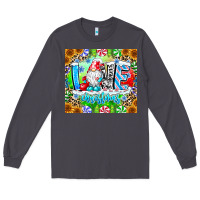 Smoke Love Christmas gnome Long Sleeve Tee - CowhideDigitalArt