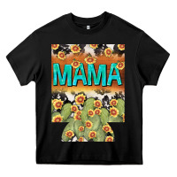 Black Western Mama can cooler Mother's Day Heavy Core Tee - HowdyJamesFarm