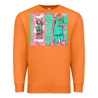Carrot nurse  blonde woman Premium Sweatshirt - RanaPortraitStore
