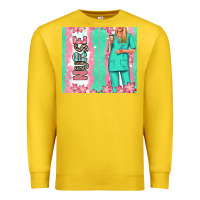 Lemon nurse  blonde woman Premium Sweatshirt - RanaPortraitStore