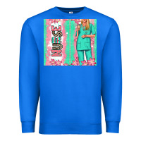 True Royal nurse  blonde woman Premium Sweatshirt - RanaPortraitStore