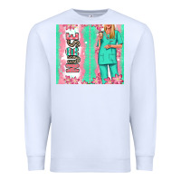 White nurse  blonde woman Premium Sweatshirt - RanaPortraitStore