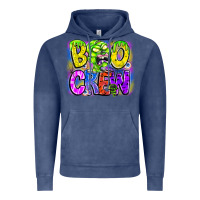 Vintage Denim boo crew Vintage Hoodie - CowhideDigitalArt