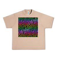 Burro neon glitter safari seamless pattern Urban Heavy Tee - BundleAndBundleShop