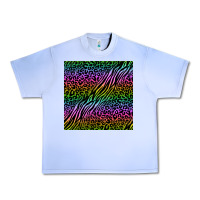 Grape Ice neon glitter safari seamless pattern Urban Heavy Tee - BundleAndBundleShop