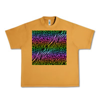 Peanut Butter neon glitter safari seamless pattern Urban Heavy Tee - BundleAndBundleShop