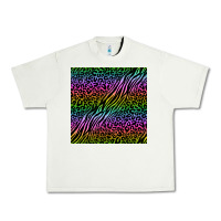 Pistachio neon glitter safari seamless pattern Urban Heavy Tee - BundleAndBundleShop