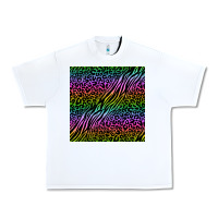 White neon glitter safari seamless pattern Urban Heavy Tee - BundleAndBundleShop