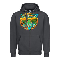 Smoke sunshine & lakewater Zipper Hoodie - JahusDesignShop