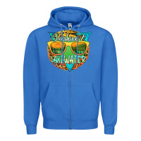 True Royal sunshine & lakewater Zipper Hoodie - JahusDesignShop