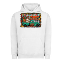 Pigment Lunar Rock merry christmas farm truck Urban Hoodie - Jasminsmagicworld