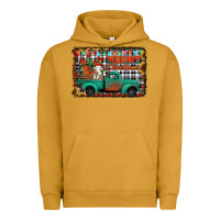 Pigment Peanut Butter merry christmas farm truck Urban Hoodie - Jasminsmagicworld