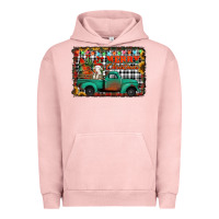 Pigment Salmon merry christmas farm truck Urban Hoodie - Jasminsmagicworld
