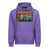 Tulip merry christmas farm truck Urban Hoodie - Jasminsmagicworld