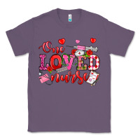 Lavender one loved nurse valentine's day Classic Tee - OliviaCreatesArt