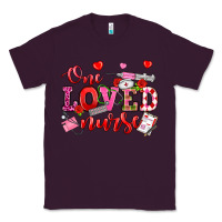 Plum one loved nurse valentine's day Classic Tee - OliviaCreatesArt