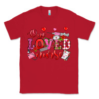 Red one loved nurse valentine's day Classic Tee - OliviaCreatesArt