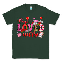 Sports Green one loved nurse valentine's day Classic Tee - OliviaCreatesArt