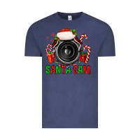 Vintage Denim santa cam Vintage Tee - FaDigitalArtStudio