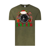 Vintage Olive santa cam Vintage Tee - FaDigitalArtStudio