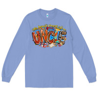 Colony Blue my favorite players call me uncle basketball Long Sleeve Tee - CowhideDigitalArt