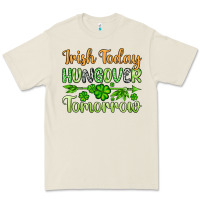Bone St. Patrick's Irish today hungover tomorrow Premium Tee - OliviaCreatesArt