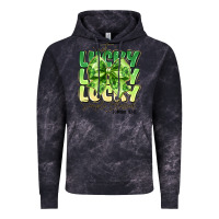 Cloud Black Not Lucky Simply Blessed Vintage Hoodie - CowhideDigitalArt