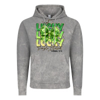 Cloud Rock Not Lucky Simply Blessed Vintage Hoodie - CowhideDigitalArt