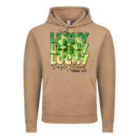 Vintage Coffee Not Lucky Simply Blessed Vintage Hoodie - CowhideDigitalArt