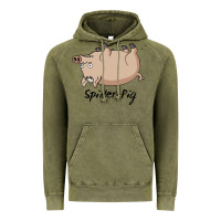 Spider Pig Vintage Hoodie | Teevron