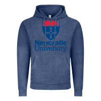 Vintage Denim Newcastle College Vintage Hoodie - DesigneFamous