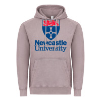 Vintage Zinc Newcastle College Vintage Hoodie - DesigneFamous