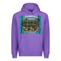 Purple reel great dad Premium Hoodie - Artiststas