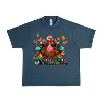 Midnight Navy Thankful Urban Heavy Tee - BundleAndBundleShop