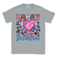Heather Grey mama's valentine olivia Classic Tee - OliviaCreatesArt