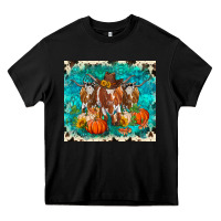 Black fall longhorn cows Heavy Core Tee - RanaPortraitStore