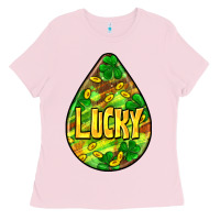 St.patrick's Teardrop Earrings Ladies Tee | Teevron