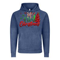 Vintage Denim my first Christmas Vintage Hoodie - CowhideDigitalArt