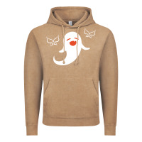 Vintage Coffee genshin impact hu tao  spirit ghost art lightweight Vintage Hoodie - DesigneFamous