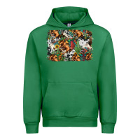 Emerald western rodeo background Urban Hoodie - Jasminsmagicworld