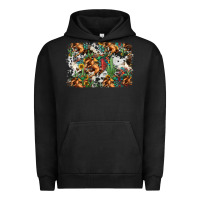Pigment Black western rodeo background Urban Hoodie - Jasminsmagicworld