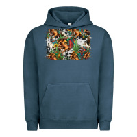 Pigment Midnight Navy western rodeo background Urban Hoodie - Jasminsmagicworld