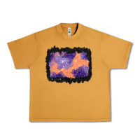 Peanut Butter halloween spider web background Urban Heavy Tee - BundleAndBundleShop