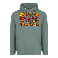 Sage busy raising ballers softball Heavyweight Hoodie - Jasminsmagicworld