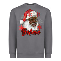 Storm african american santa believe Heavyweight Sweatshirt - RanaPortraitStore