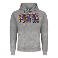 Cloud Rock American mama Vintage Hoodie - CowhideDigitalArt