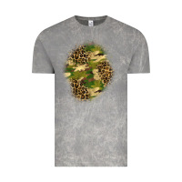 Cloud Rock camouflage and leopard patch  4 Vintage Tee - BundleAndBundleShop