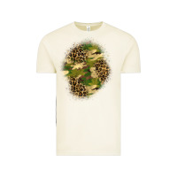 Vintage Arctic camouflage and leopard patch  4 Vintage Tee - BundleAndBundleShop